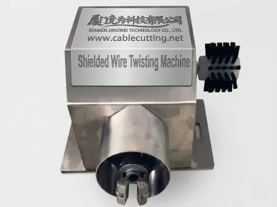 Автоматическая машина для скручивания экранированных проводов для снижения ЭМП WPM-003A