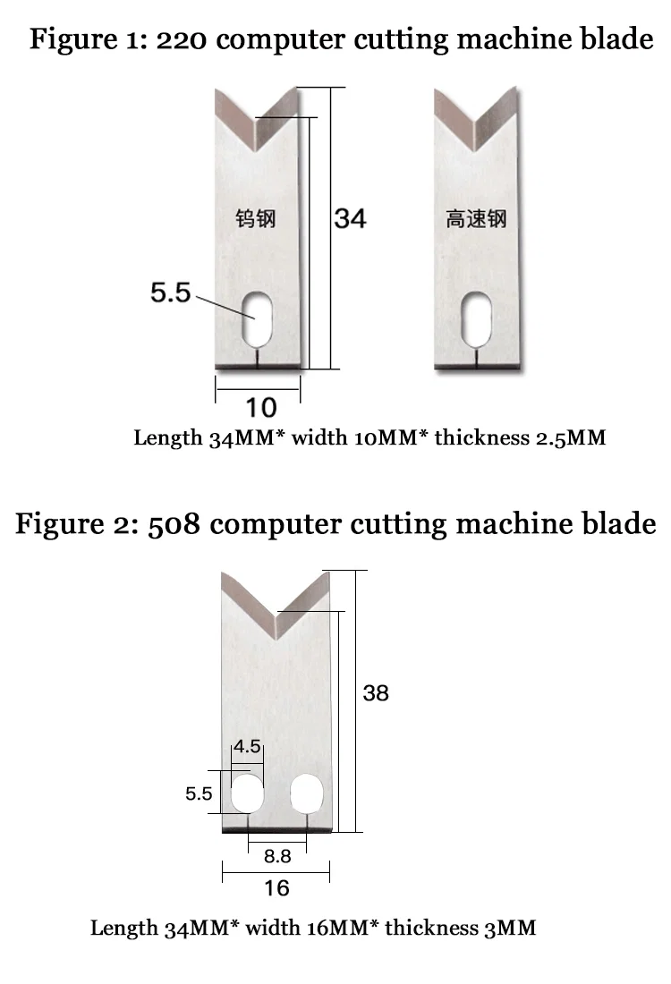 cutting and stripping machine blade Various blades can be customized according to the customer's wire or drawing. For details, please contact customer service Лезвия машины для резки и снятия изоляции Различные лезвия могут быть настроены в соответствии с проволокой или чертежом клиента. Для получения подробной информации, пожалуйста, свяжитесь со службой поддержки клиентов