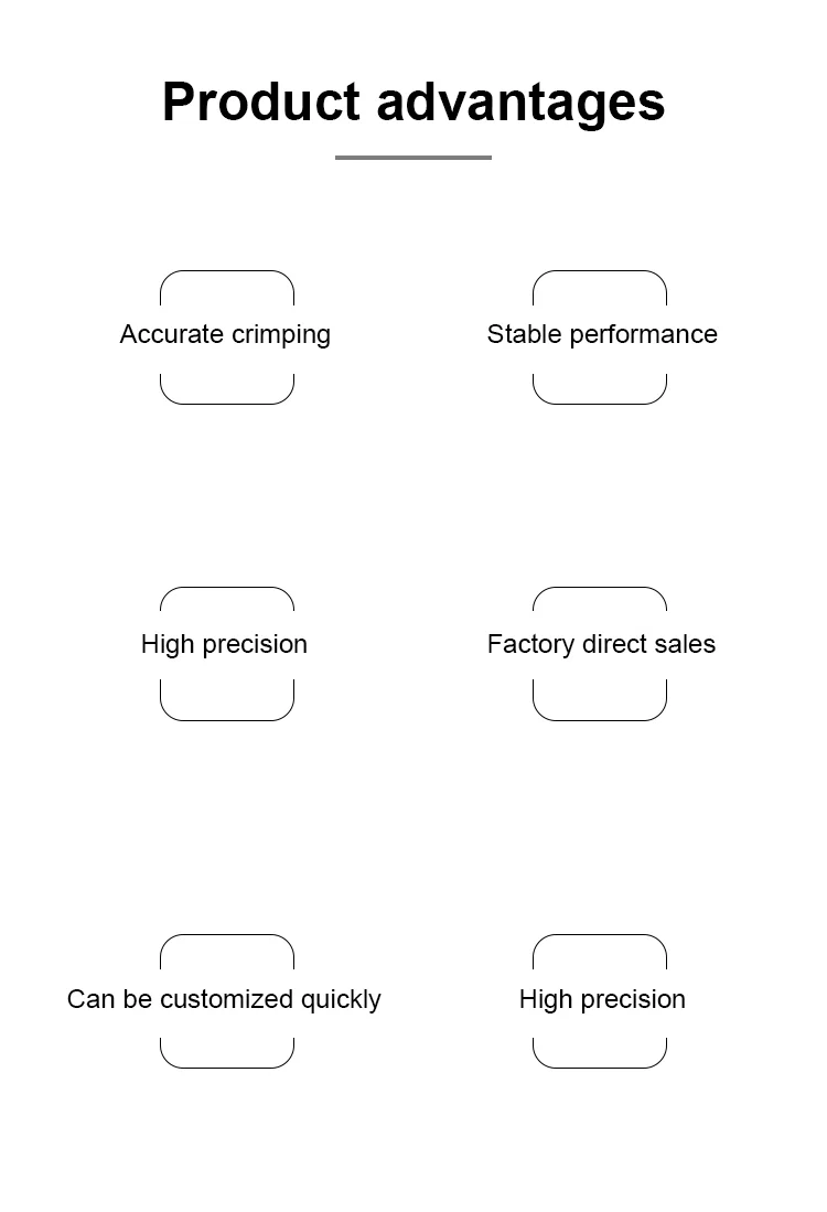  Индивидуальная форма для опрессовки, матрица для обжима проволоки, шестисторонняя форма, смена для терминальной машины 