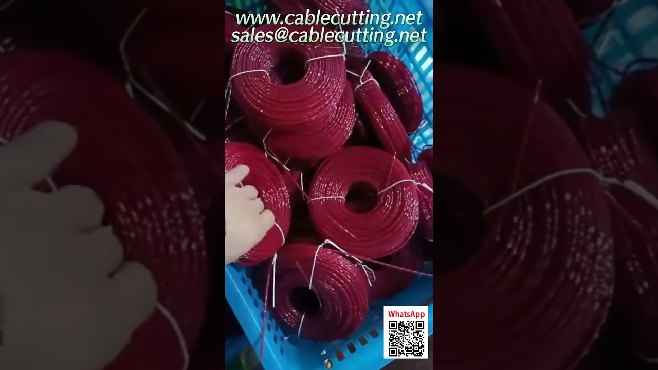 Automated Trimmer Line Coiling and Packaging Machine