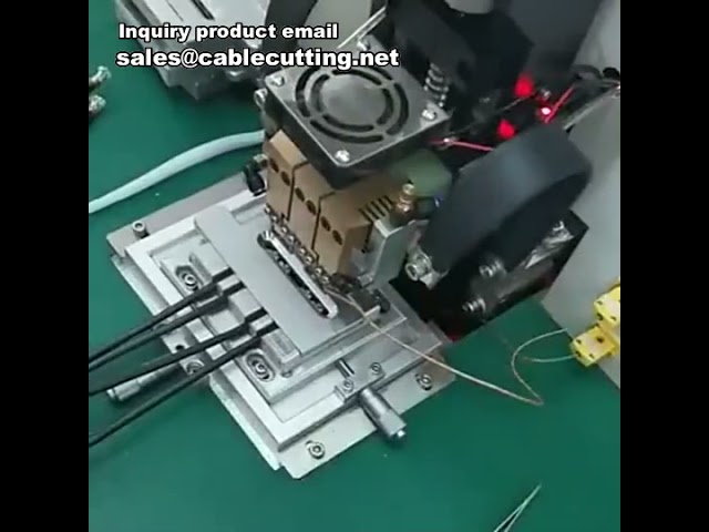 Автоматический станок для пайки USB и Type-C кабелей | Оборудование для сборки проводов