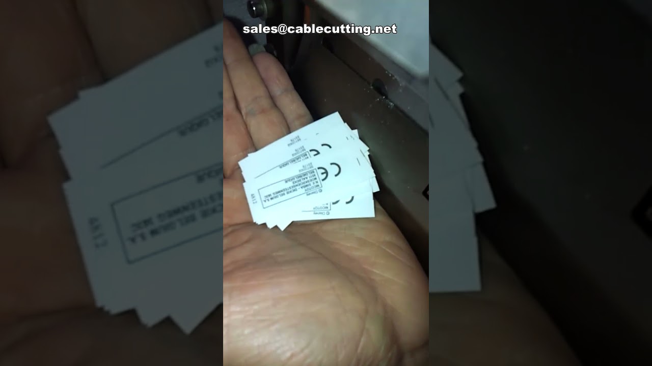 Weave Belt Cutting Machine with Nylon Buckle Cutter for Gift Belt Production