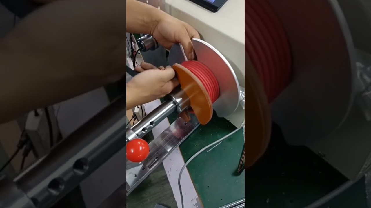 Wire and Electric Cable Traversing Winding Machine for Factory Automation