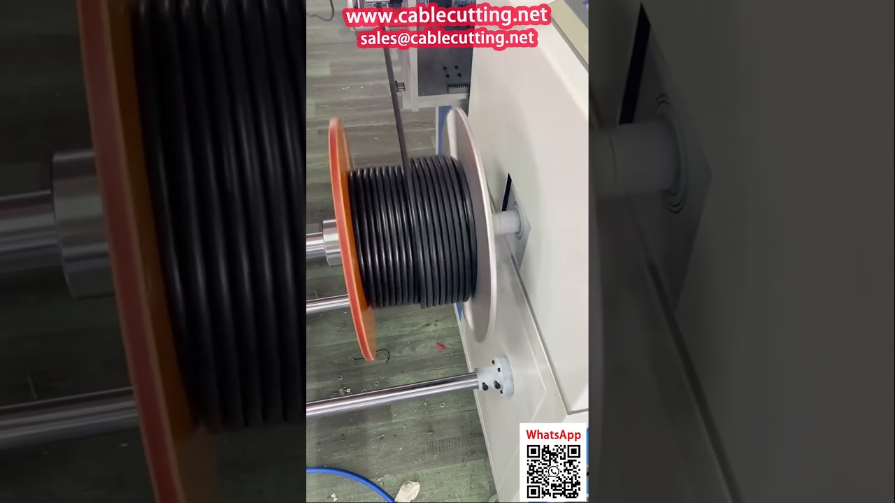 Floor-Level Coiling Machine with Alignment for Wide Diameter Range and Counting