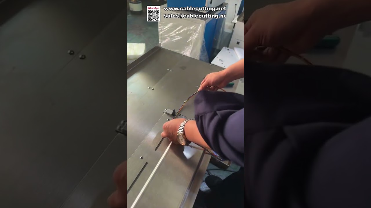 Автоматическая станция для авиационных нейлоновых кабельных стяжек