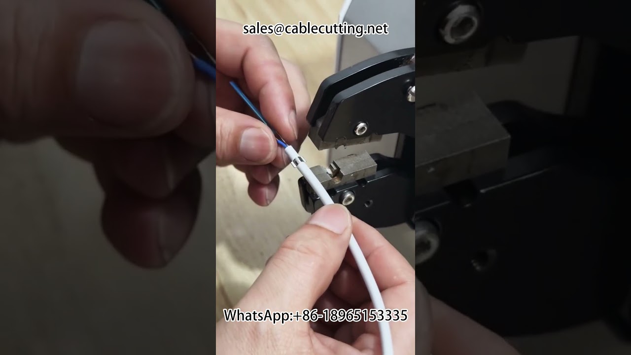 Пневматический обжимной станок для клемм # обжимной автомат для проводов # автомобильное оборудование