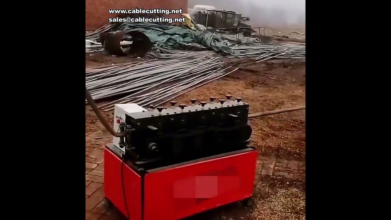 220V 380V Steel Pipe Straightening Machine for 22mm 25mm 32mm Pipe Bend Straightening