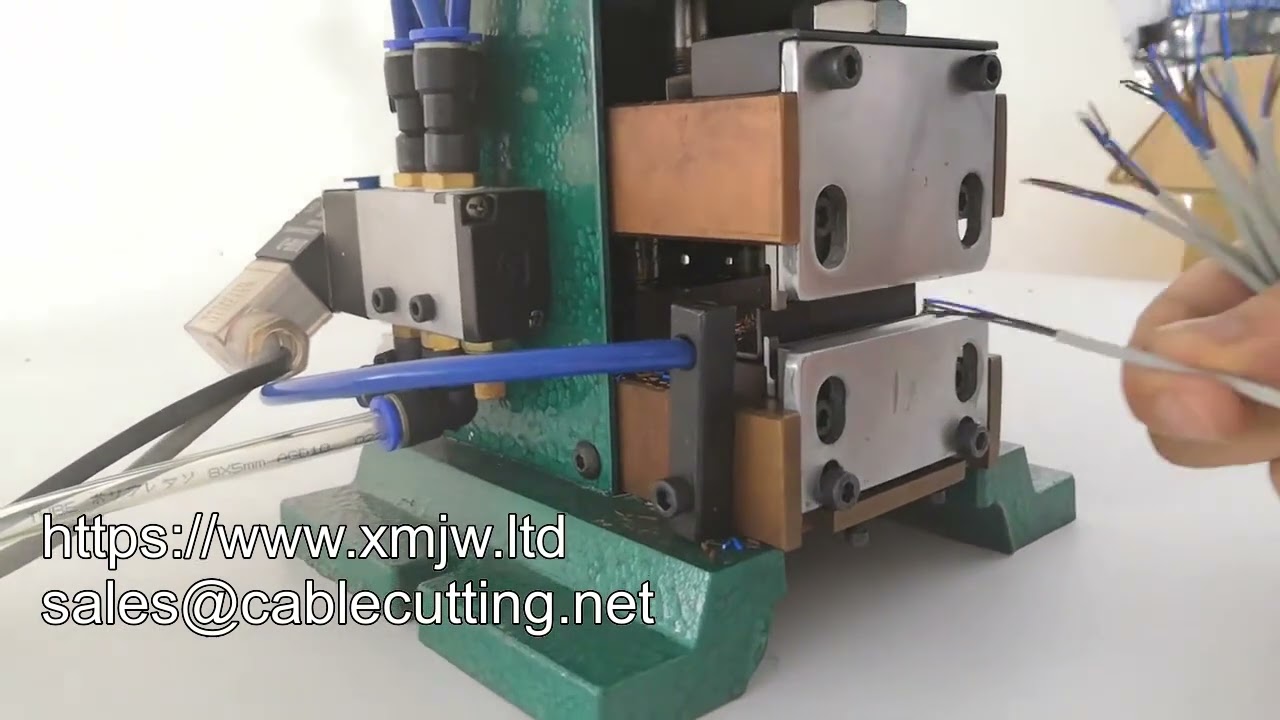 Hot Sale Vertical Type Pneumatic Cable Wire Stripping Machine Stripper