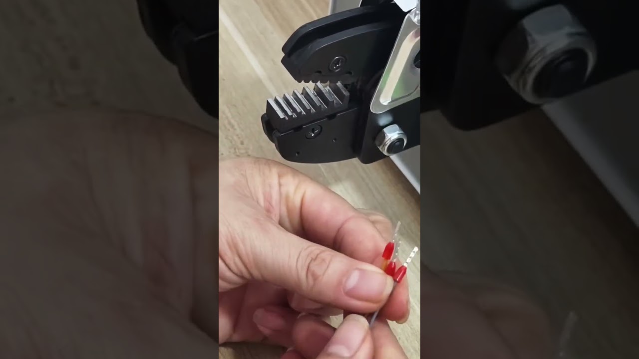 Electric Terminal Crimping Machine for 0508 Tube Terminals