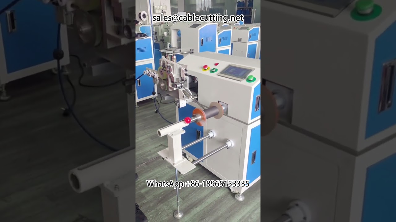 Industrial Wire Winding Machine for Rope and Cable Processing