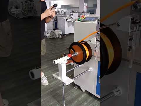 Automatic Wire Meter Counting, Sorting, Cutting, Tube Winding & Coiling Machine, High Load 1mm-15mm