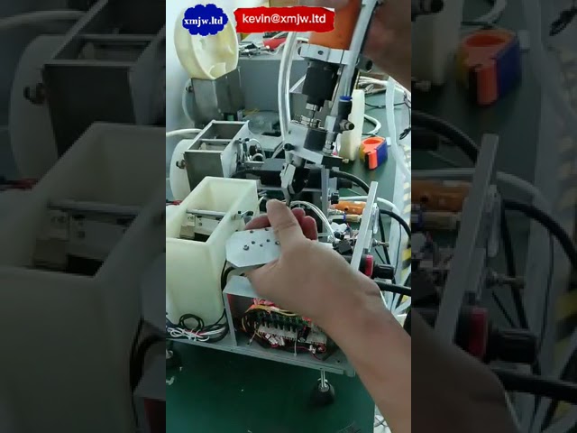 Handheld Auto-Locking Screwdriver Machine with Feeder for Industrial Assembly