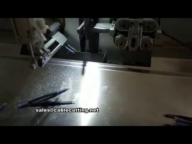 Automatic Cable Wire Cutting, Stripping, and Crimping Machine with Twisting and Tinning