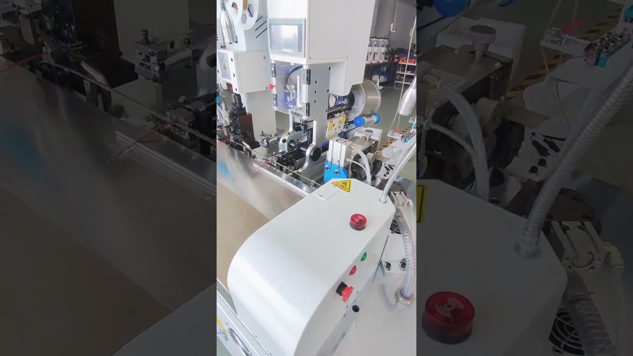 Fully Automatic Locomotive Wire Harness Processing Machine for One End Rain Plug and Wire