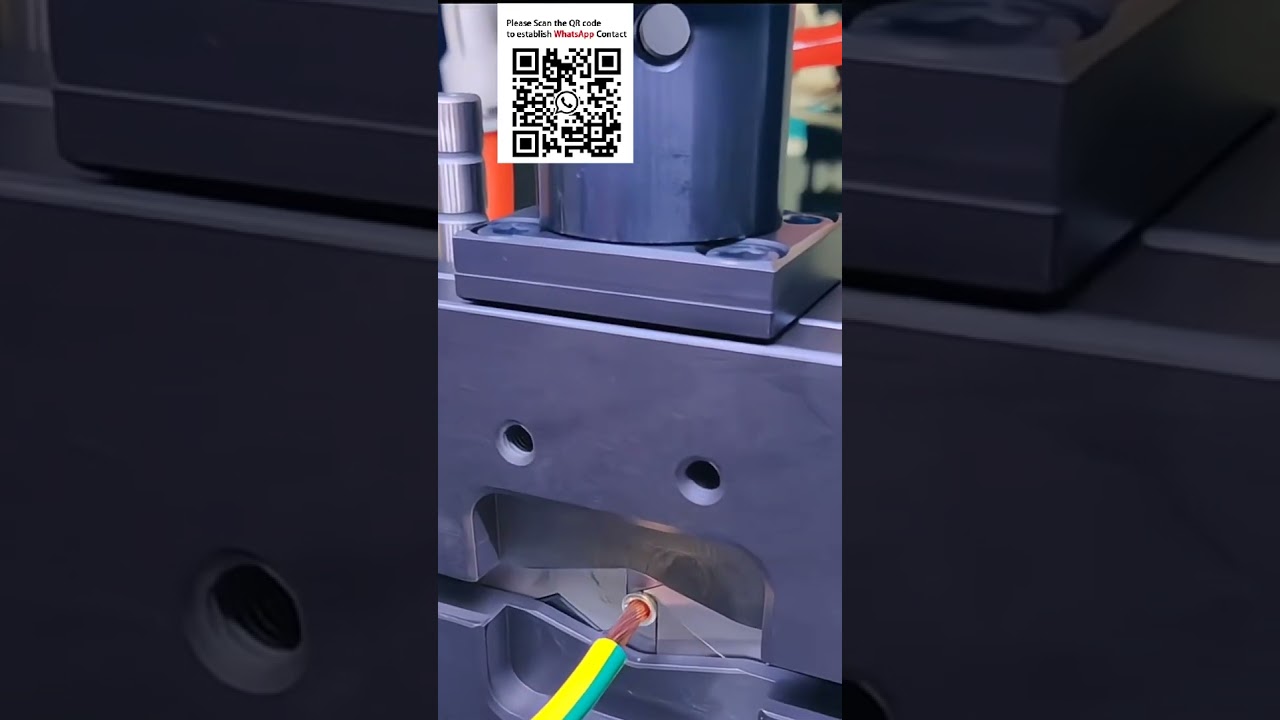 Servo Terminal Crimping Press for EV Charging Harnesses with Adaptable Applicator System