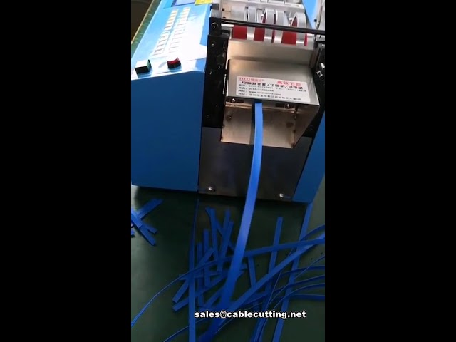Автоматический станок для резки стальной проволоки с ПЭ-покрытием и стальных лент