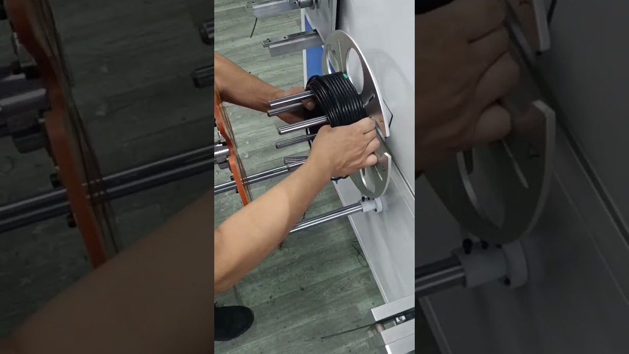 Автоматическая машина для резки и намотки провода WPM-110CL с расчетом длины