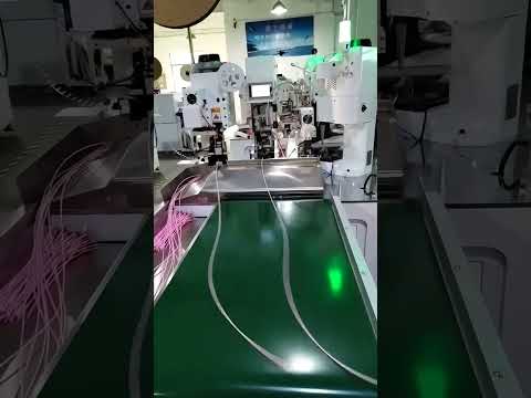 Automatic Double-End Crimping Machine with Single-End Waterproof Seal Insertion & Mid-Strip