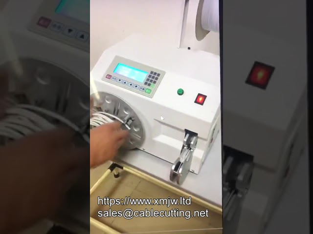 WPM-90 Semi-Automatic Double Wire Binding and Cable Coiling Machine