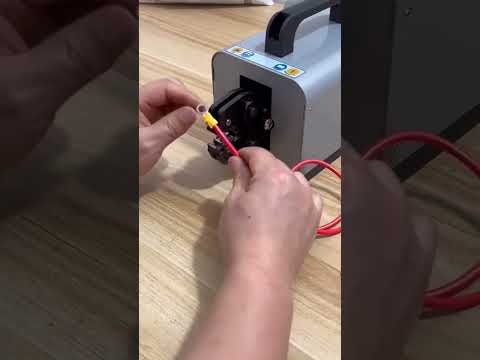 25M Pneumatic Terminal Crimping Machine for 0.25-16 sq mm Wires