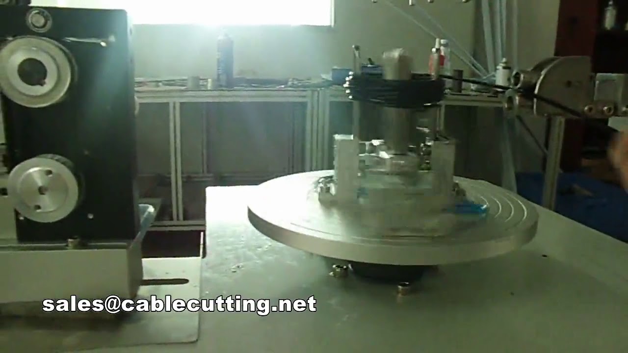 Automatic Round Coil Winding and Tying Machine