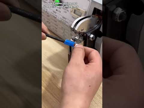 Powerful Electric Terminal Crimping Machine for Pre-Insulated and SC Terminals