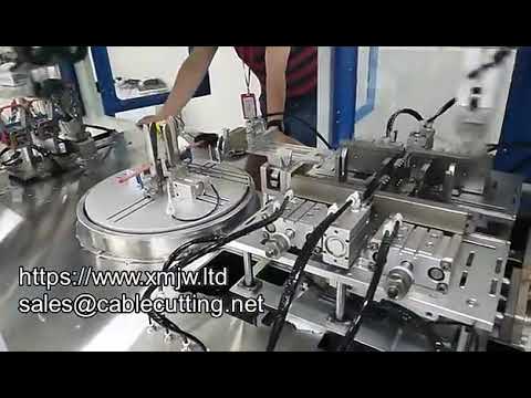 Automatic Electric Cable Cutting, Winding, and Twist Tie Coiling Machine