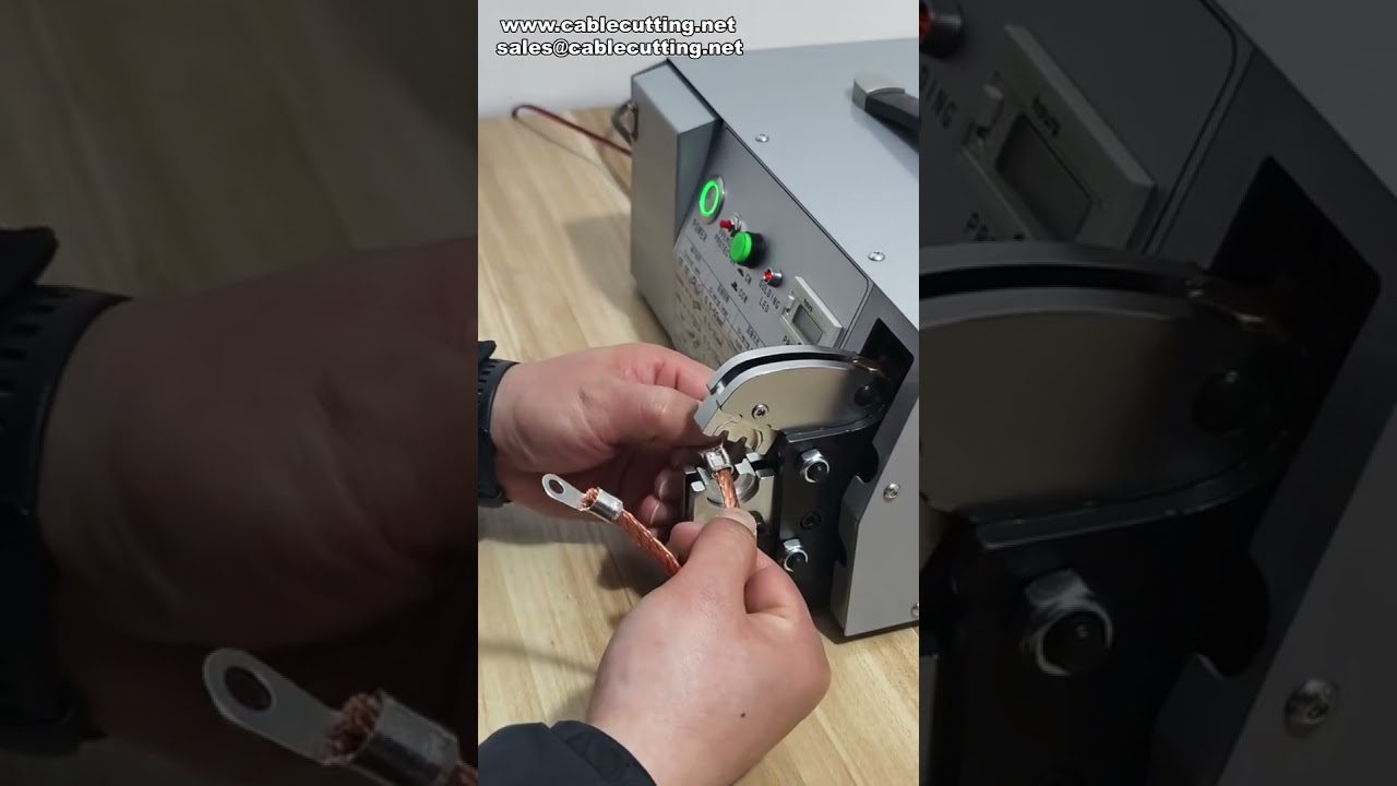 Customer-Supplied Terminals Real-World Crimping Test Machine