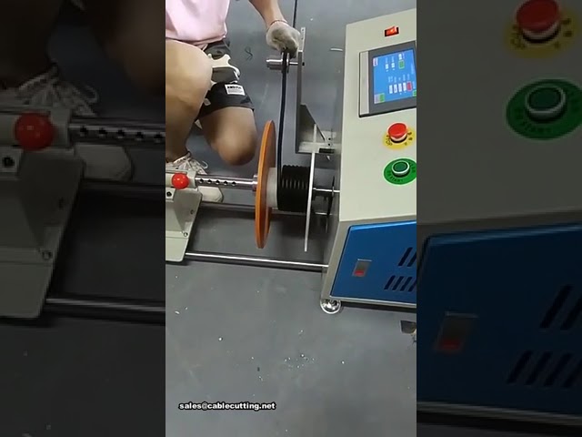 High-Speed Cable Measuring and Winding Machine for Industrial Automation