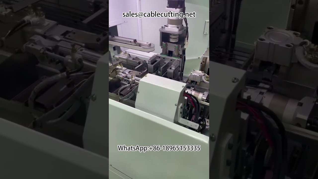 Sheath Wire Double Head Tinning Machine | Stripping and Twisted Wire Tinning