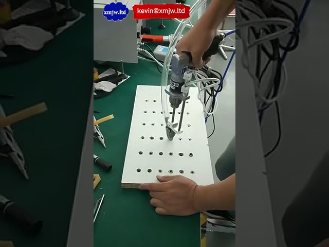 Handheld Automatic Screwdriver Machine with Auto Screw Feeder for Wood, 35mm Capacity