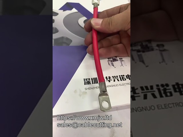 Big Wire Cable Aviation Round Tube Terminal Hexagonal Crimping Machine