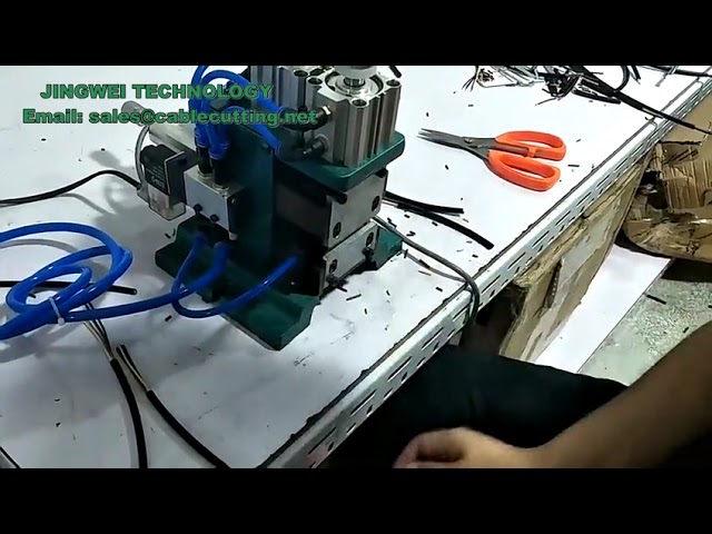 Mini Pneumatic Wire Stripping Machine 3-F for Electric Cable Stripper Skin Peeling Tool