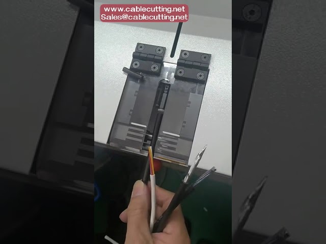 Pneumatic Multicore Wire Stripper Machine with Changeable Die Set