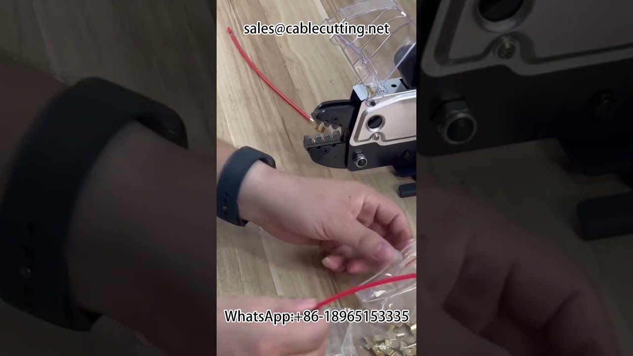 Pneumatic Terminal Crimping Machine for Automotive and DIY Applications