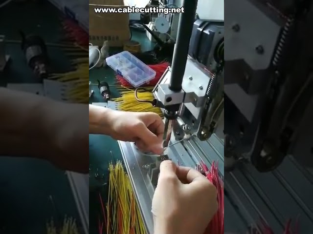 Semi-Automatic Switch Connecting Wire Soldering Machine for Micro Switch Connectors