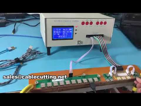 Тестер USB-кабелей WPM-8681: автоматизированный контроль качества проводки