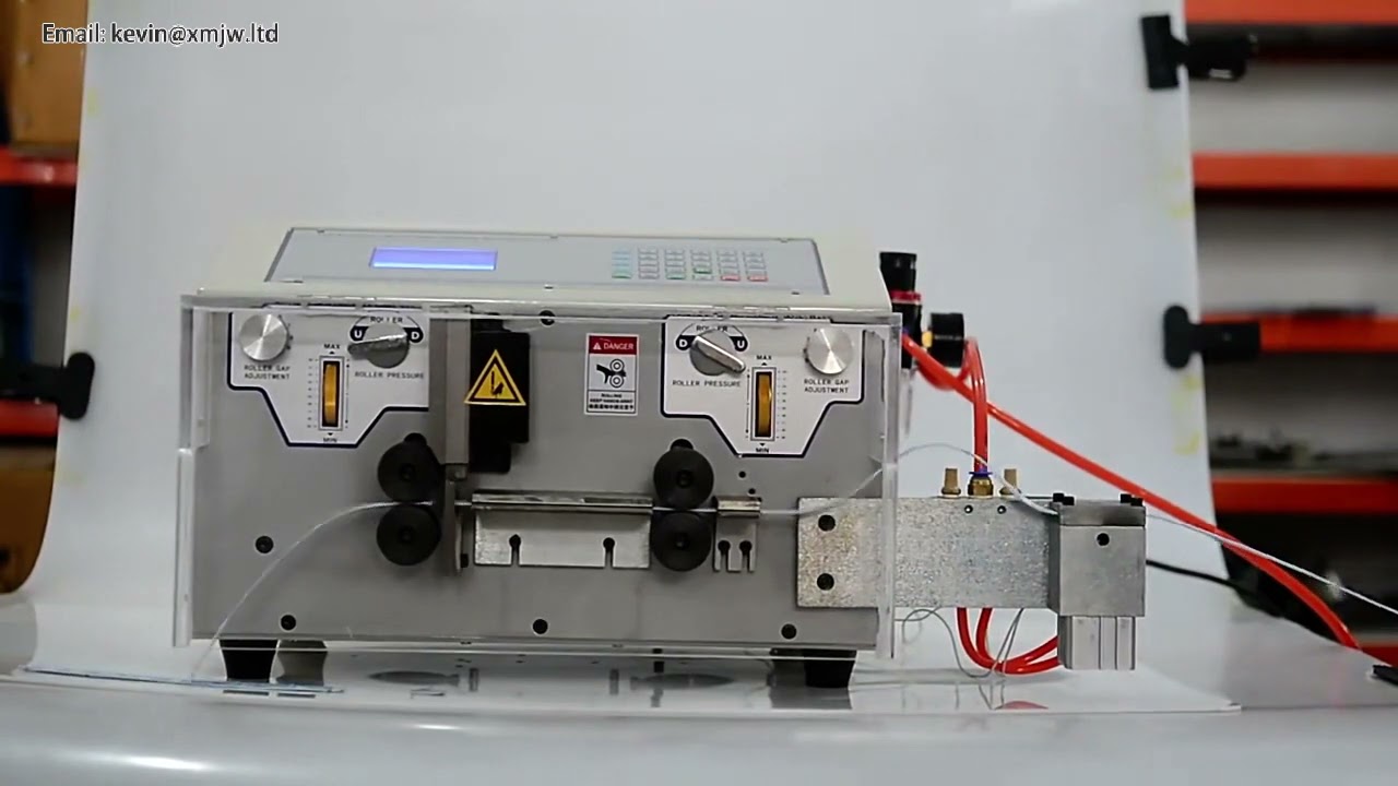 SWT-508 P-X-2 Branch Flex Flat Cable Tube Wire Stripper Peeling Cutting Machine