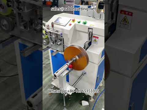 Automatic Meter Counting Winding and Tying Machine for Large Wire Roll Processing