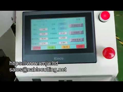 2020 New Semi-Automatic Wire Terminal Crimping Machine with LCD Monitor
