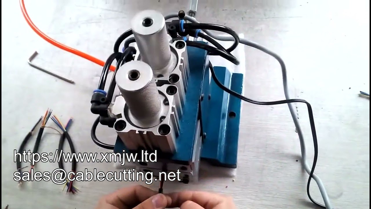 3F Core Wire Pneumatic Stripping Machine for Industrial Automation