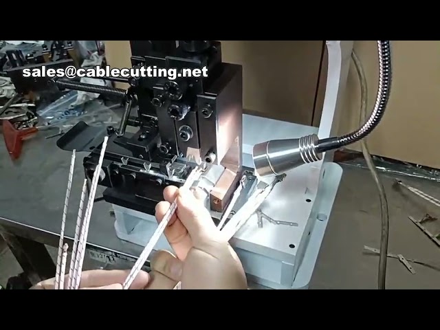 Electrical Copper Cable Wire Terminal Connector Crimping Press Machine