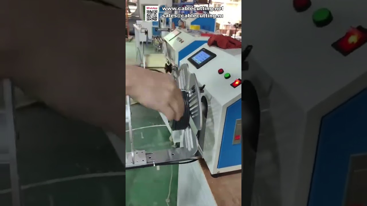 Полуавтоматическая машина для укладки и намотки провода