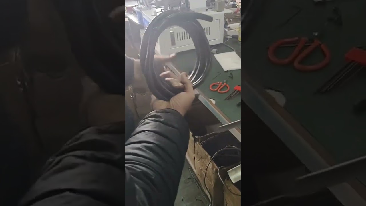Быстрая и удобная машина для намотки и вязки проводов для кабелей данных и силовых шнуров