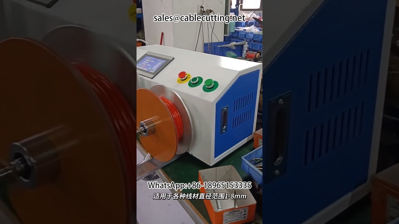 Automatic Meter Counting Wire Winding, Cutting, and Rewinding All-in-One Machine