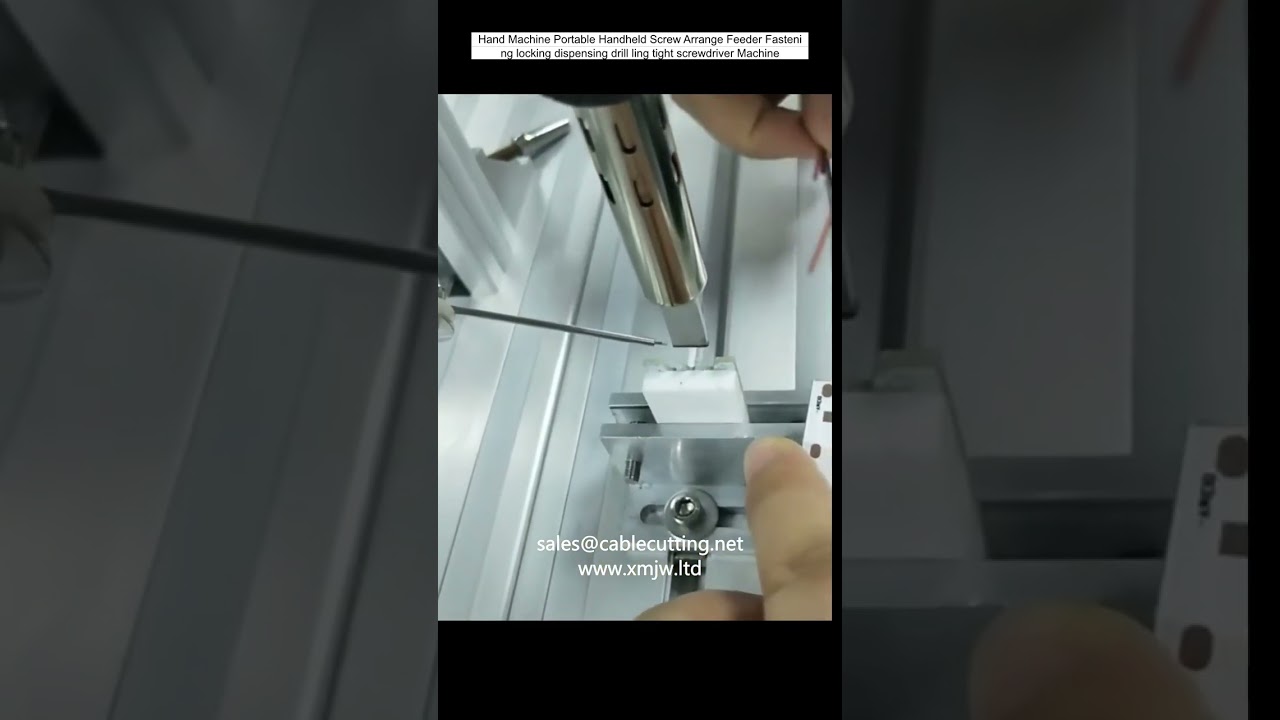 Portable Handheld Screw Feeder Machine for Fastening, Locking, and Dispensing
