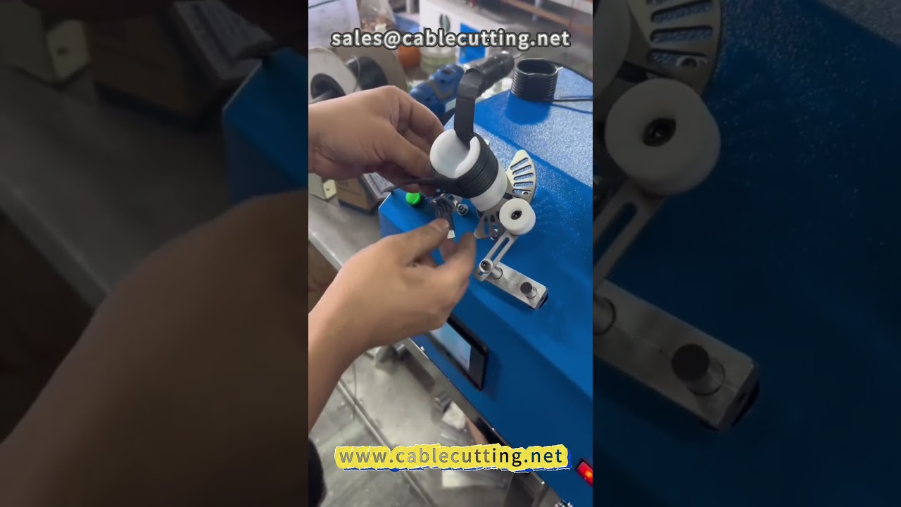 Charging and Data Wire Winding Machine for Factory Automation