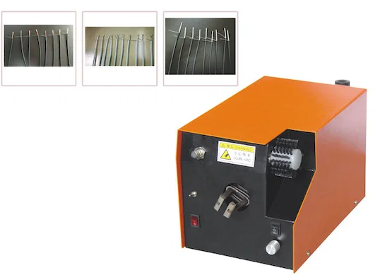 Станок для зачистки щеткой и скрутки экрана кабеля WPM-03B - Полуавтоматическая машина для зачистки проводов щеткой