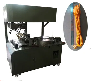 Станок намотки кабеля на заданную длину с 3-мя вязками WPM-83T - Машина для намотки и обвязки кабеля