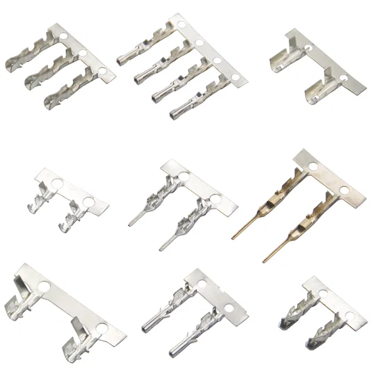 Обжим металлических акустических клемм